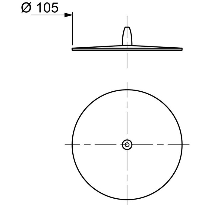 FRISBY Bouchon Universel Pour Lavabo Baignoire Et évier