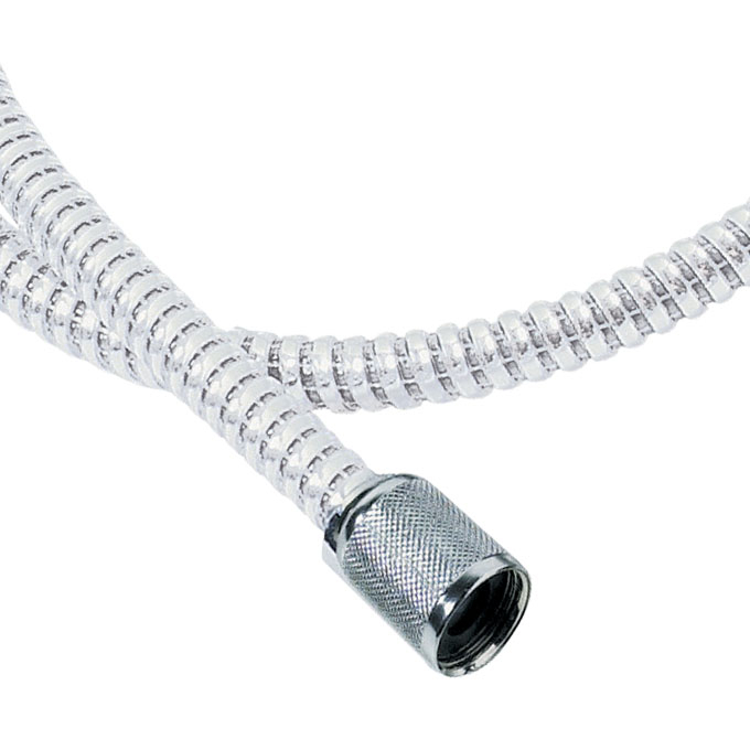 Flexible de douche PVC blanc 1,7 m - Cablematic