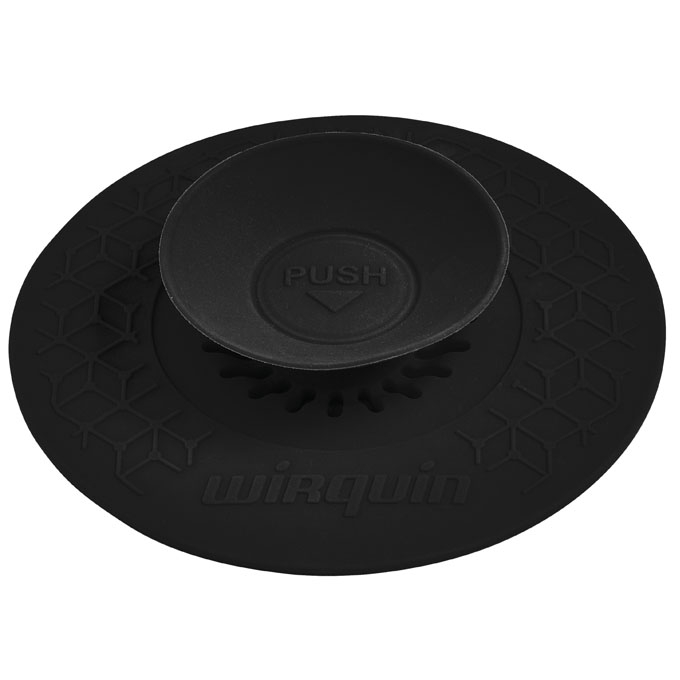 2 Pièces Silicone Bouchon Evier Cuisine Universel 2 en 1 Attrape