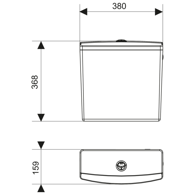 Réservoir WC - Lave-mains Intégré - WIRQUIN Toilettes