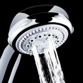 RENO, kit de douche 5 jets chromé